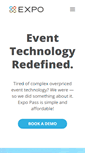 Mobile Screenshot of expopass.com